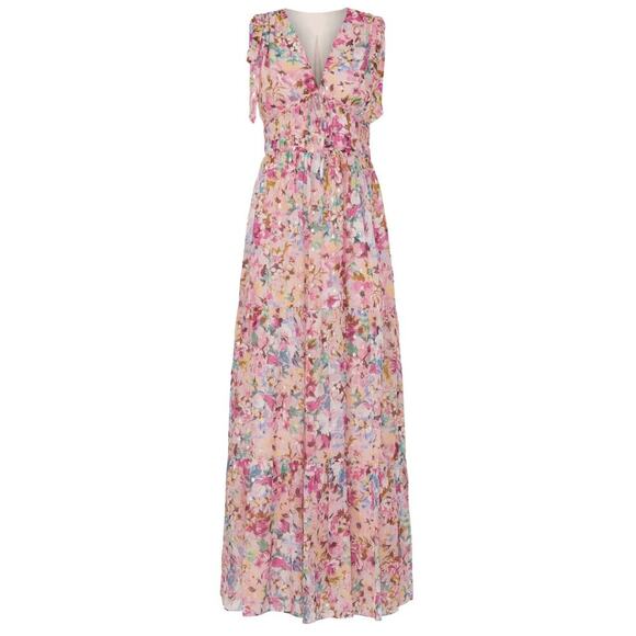 Shoshanna Zahra Floral Gown in Pink Multi Size US 12​